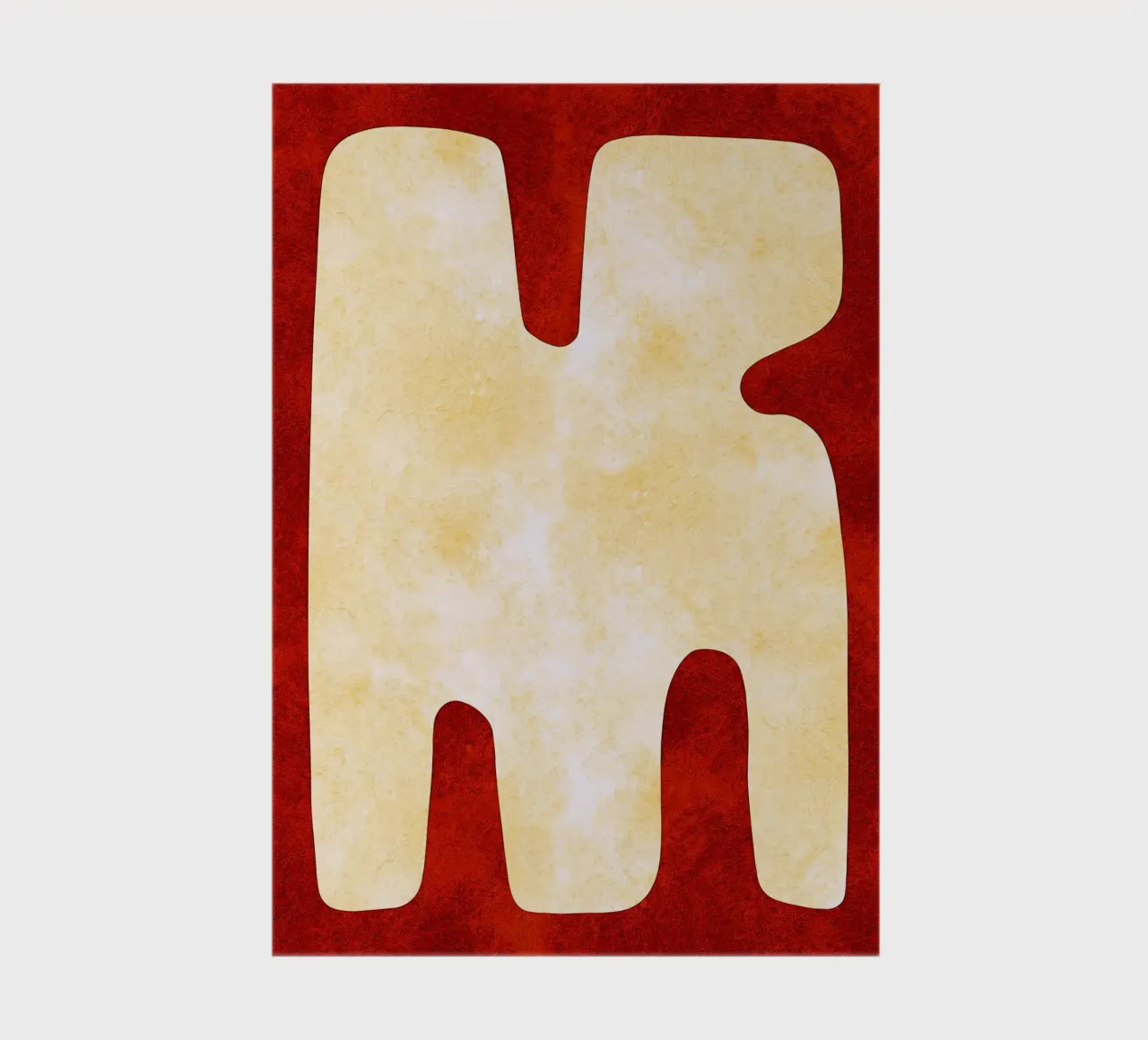 Abstract Art Print notebook by Maria Lang