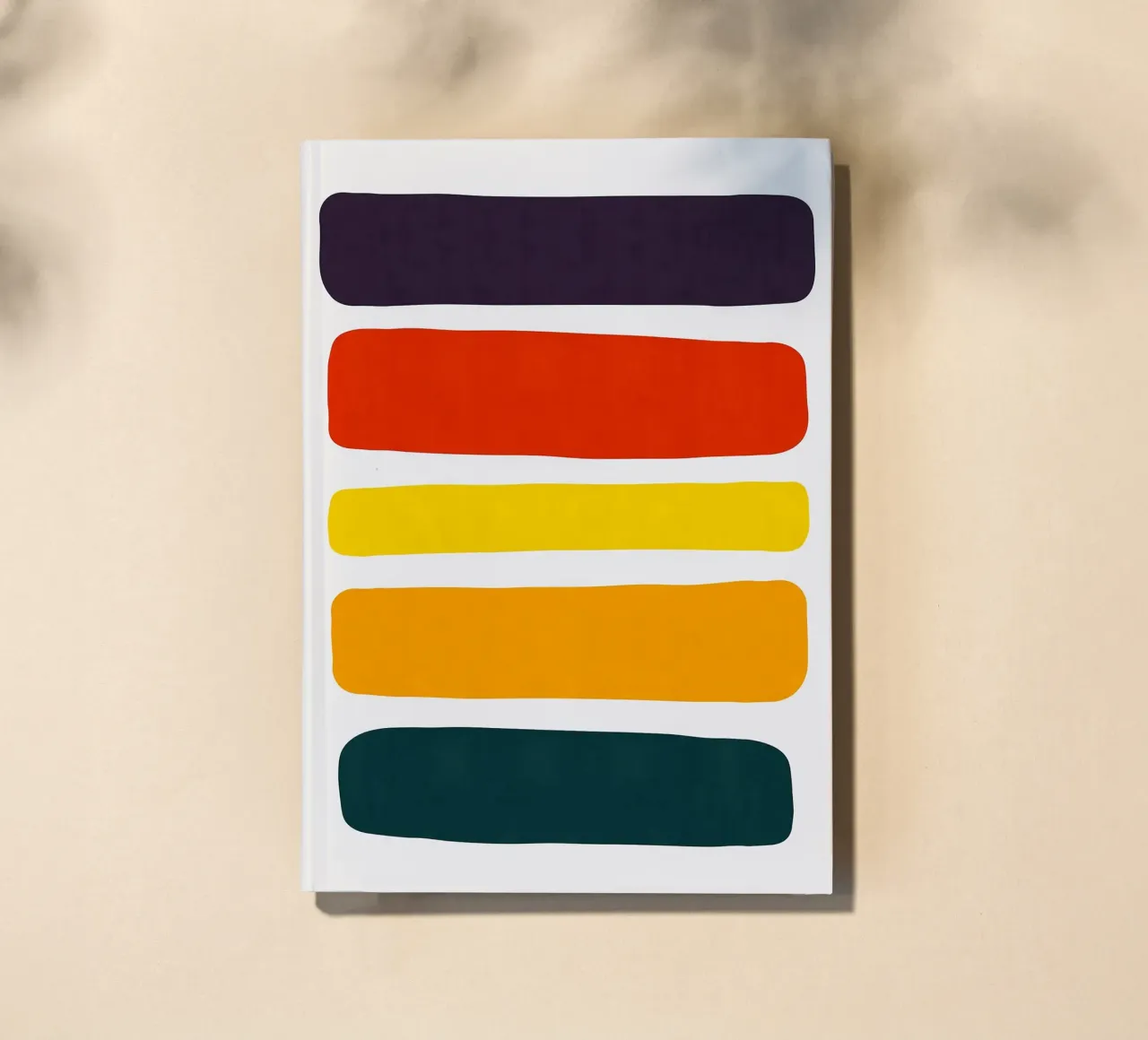Abstract expression IX notebook by Maria Lang