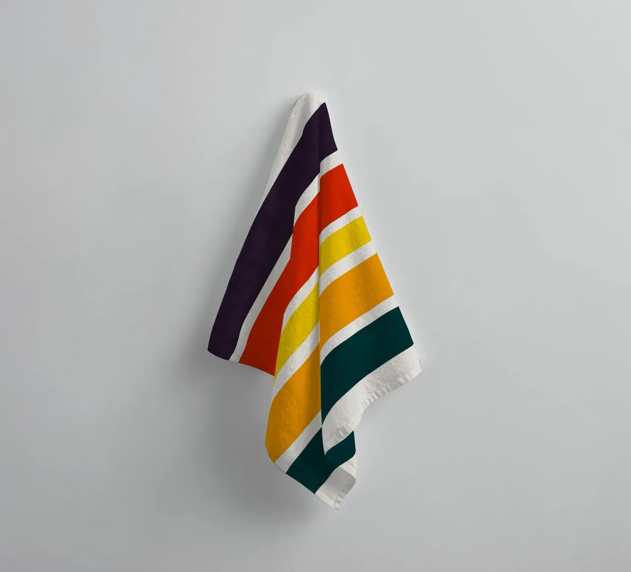 Abstract expression IX towel by Maria Lang