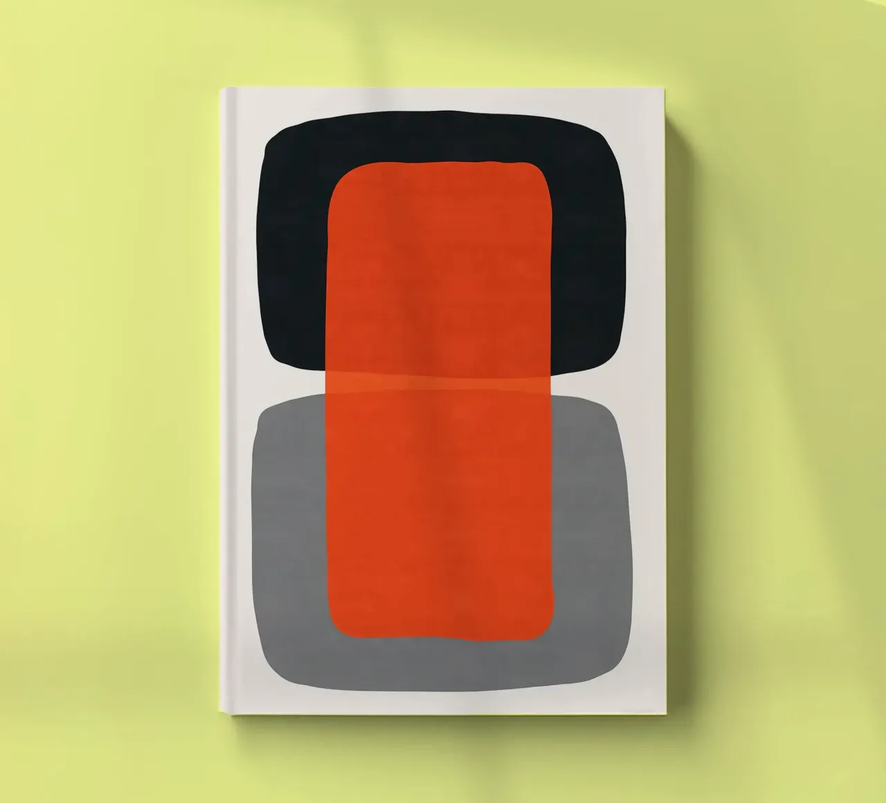 Abstract expression VIII notebook by Maria Lang