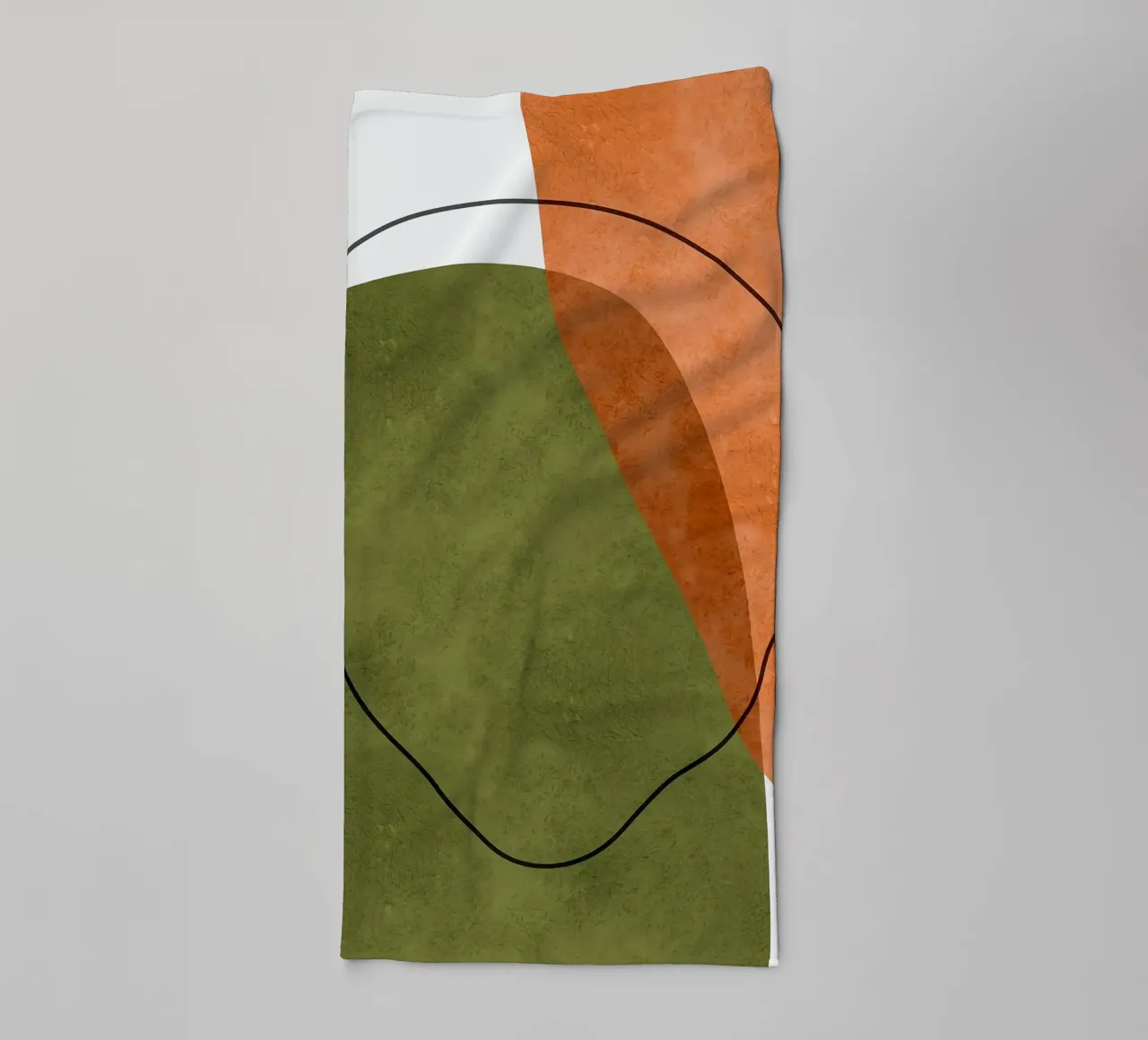 Expressive forms towel by Maria Lang