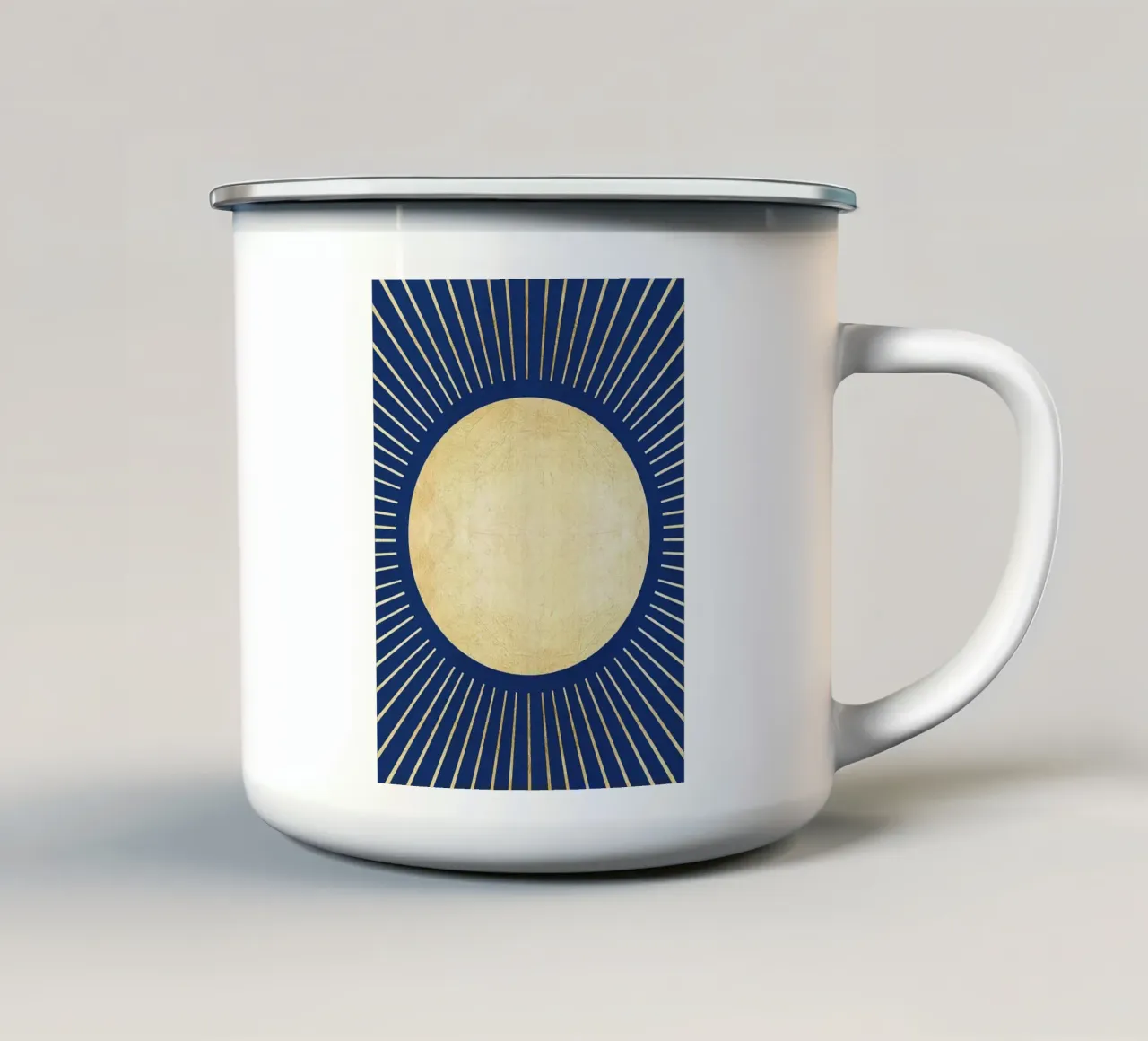 Sole d'oro I tazza in smalto da Maria Lang