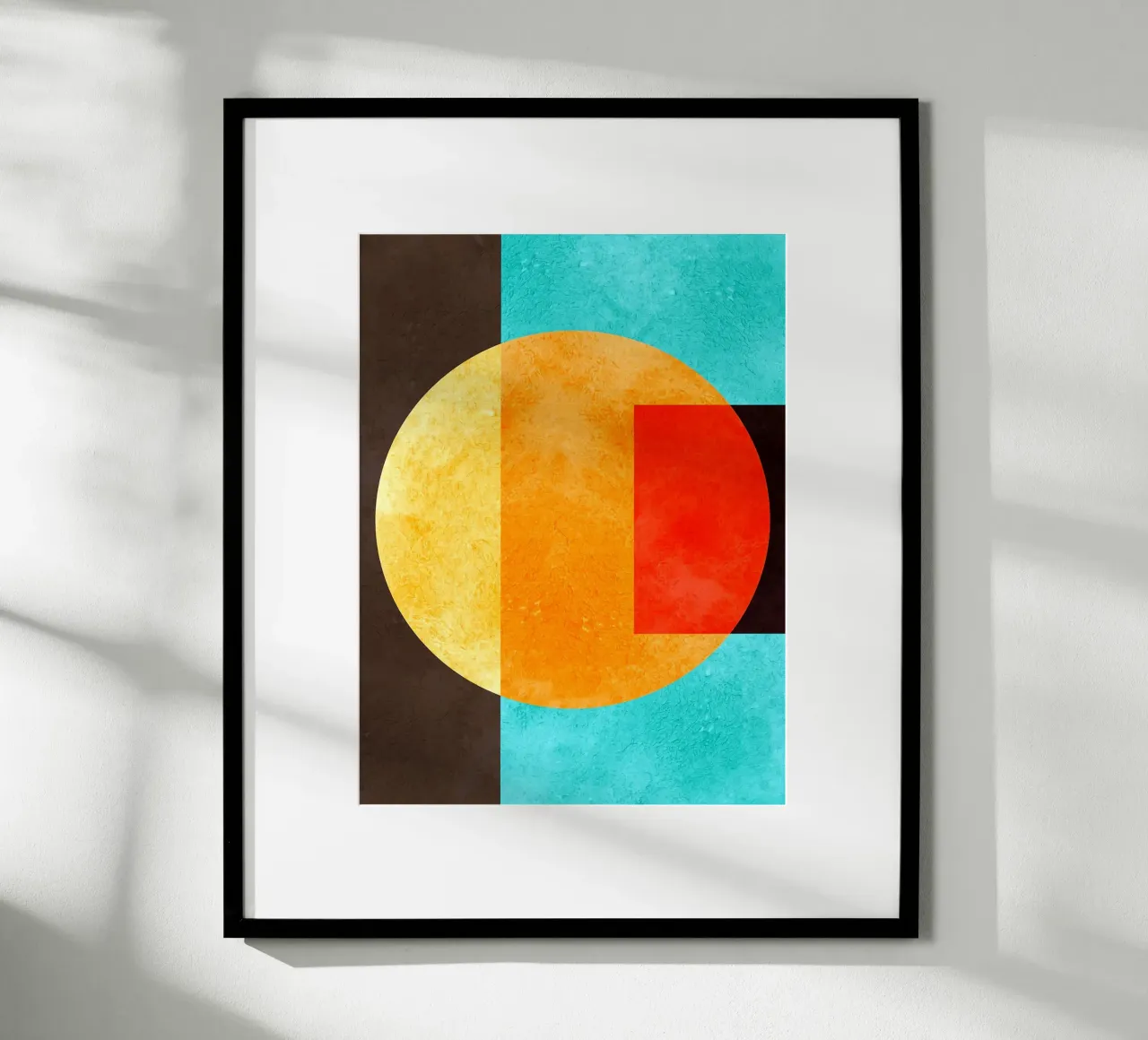 Geometria colorata poster da Maria Lang