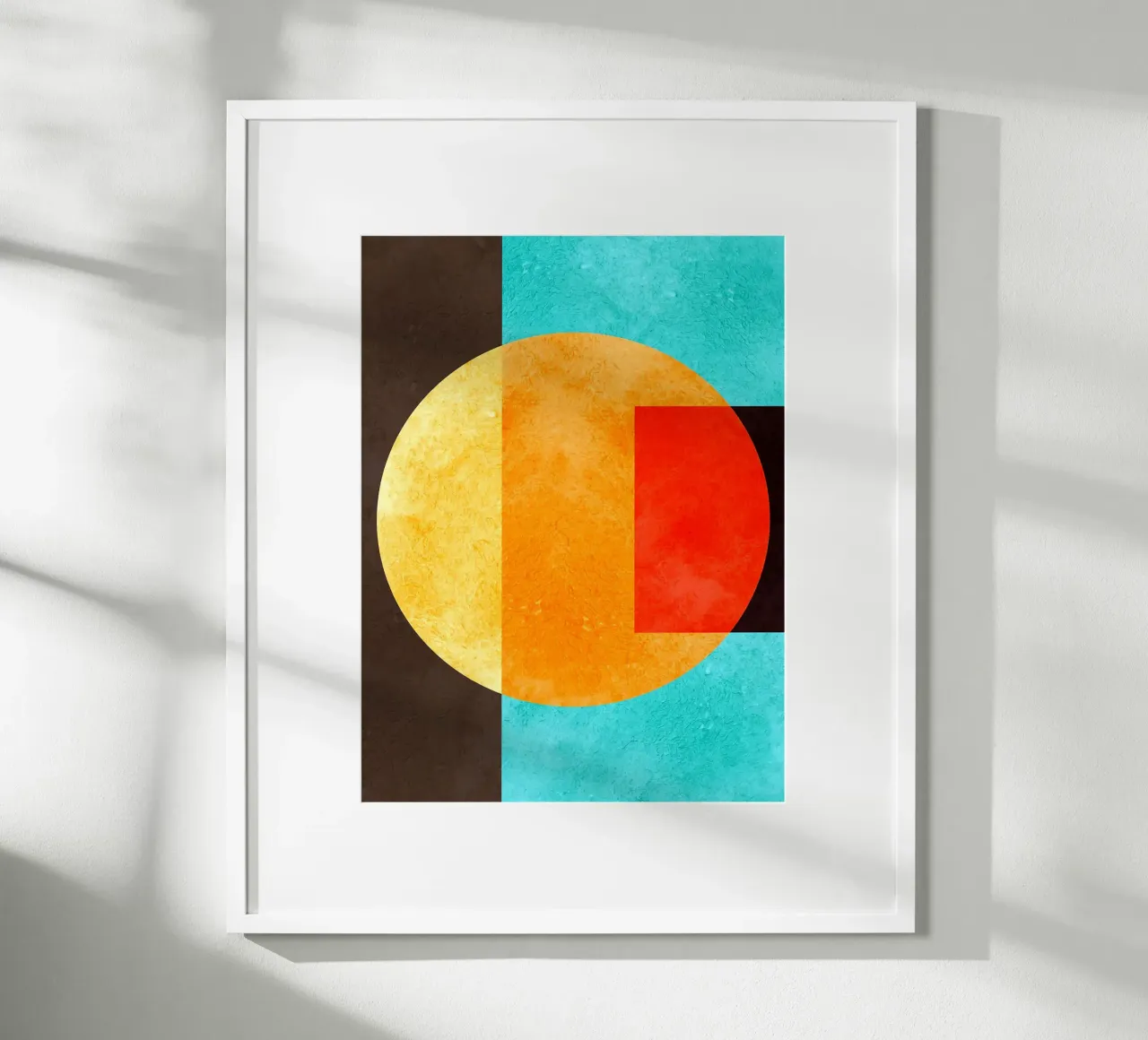 Geometria colorata poster da Maria Lang