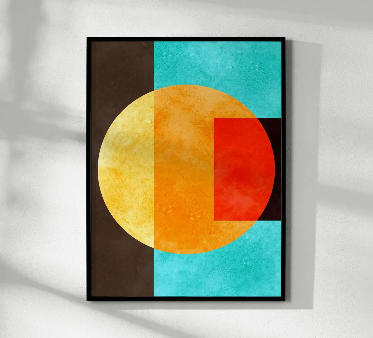 Geometria colorata poster da Maria Lang