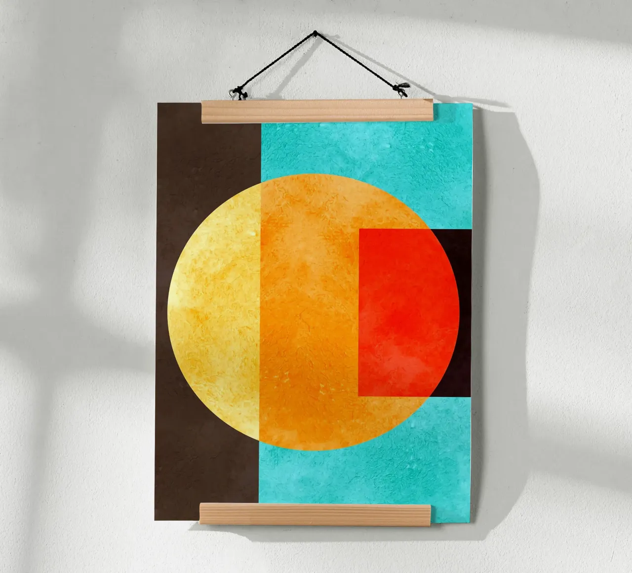 Geometria colorata poster da Maria Lang