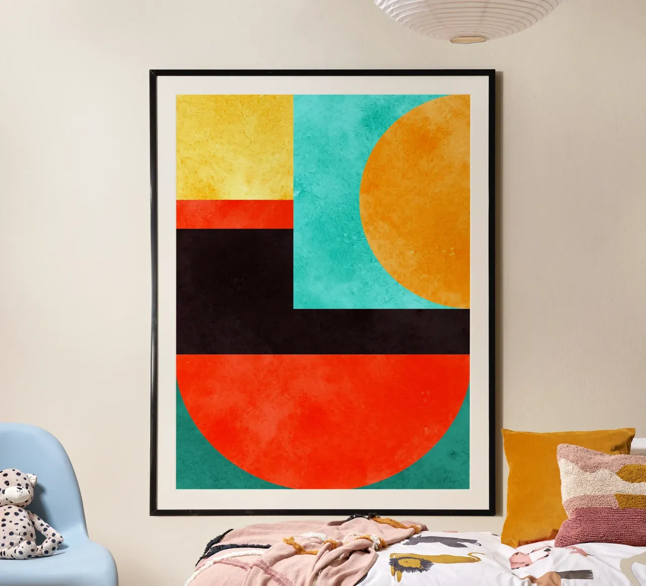 Geometria colorata poster da Maria Lang