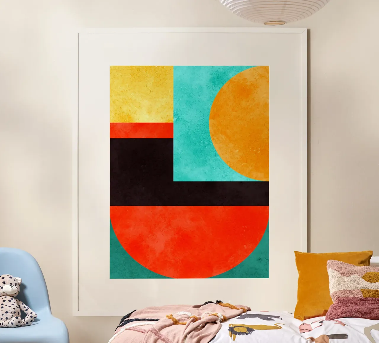 Geometria colorata poster da Maria Lang