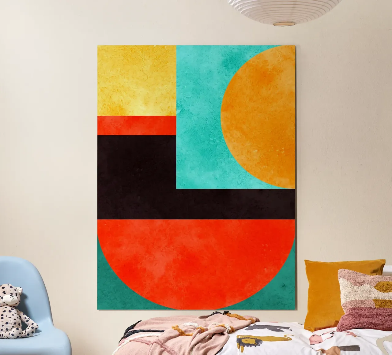 Geometria colorata poster da Maria Lang