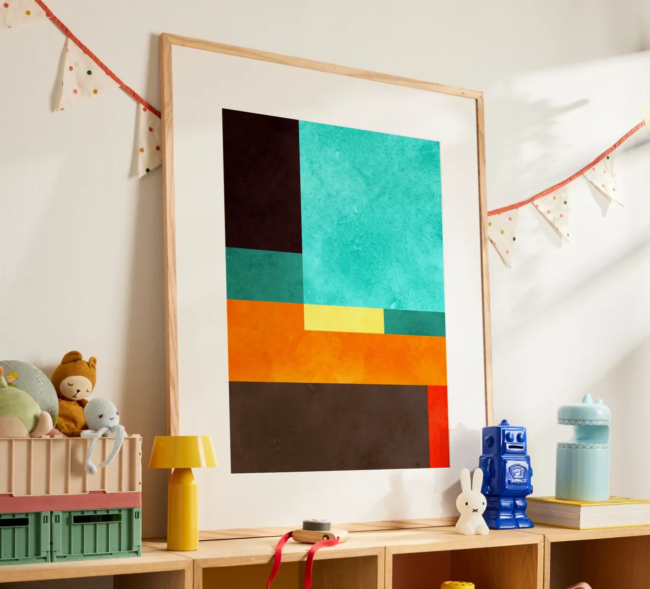 Geometria colorata poster da Maria Lang
