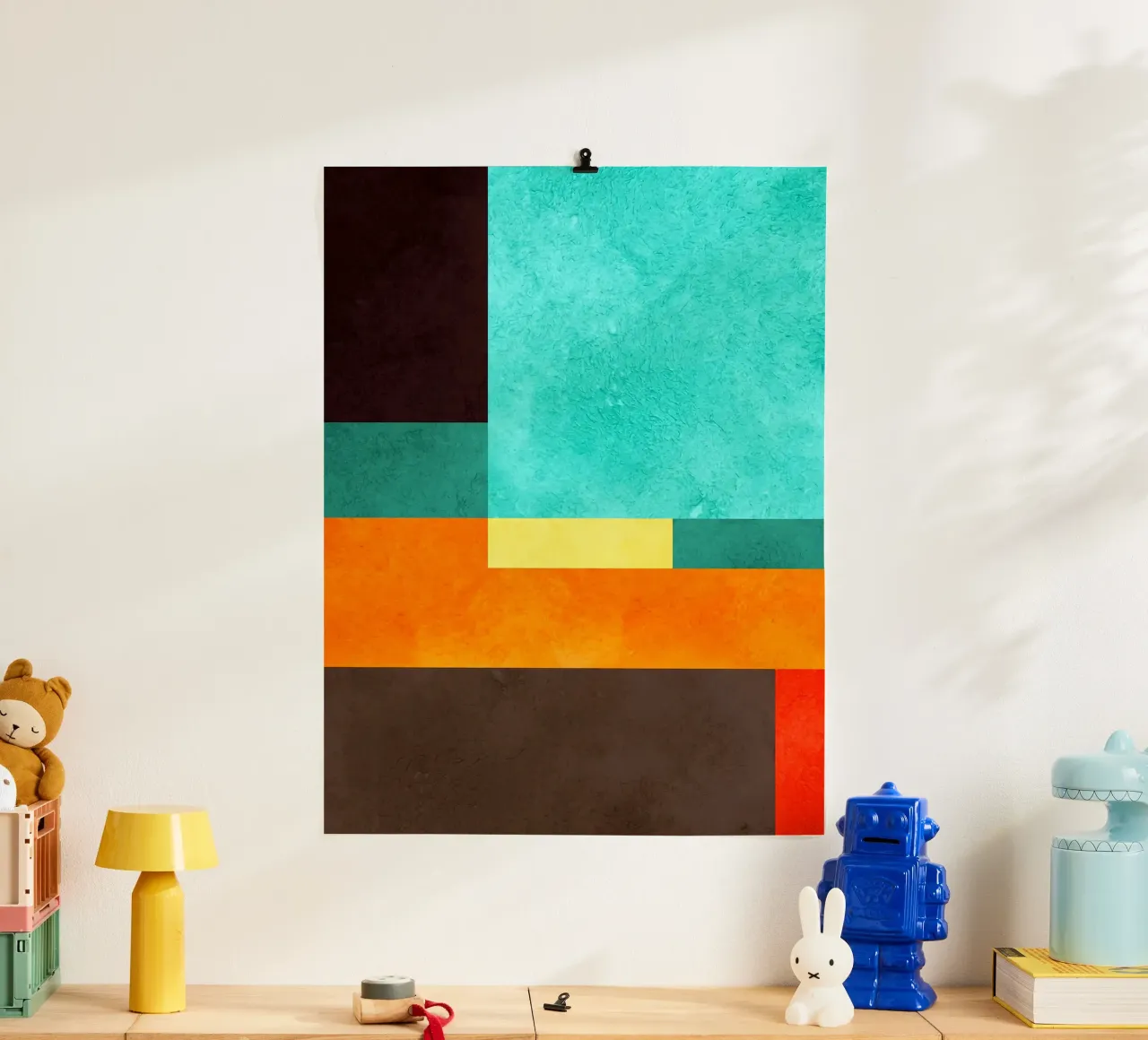 Geometria colorata poster da Maria Lang