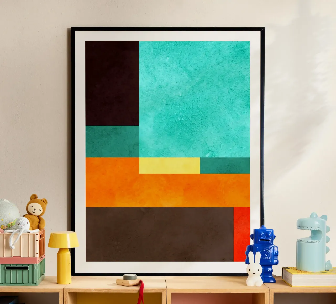 Geometria colorata poster da Maria Lang