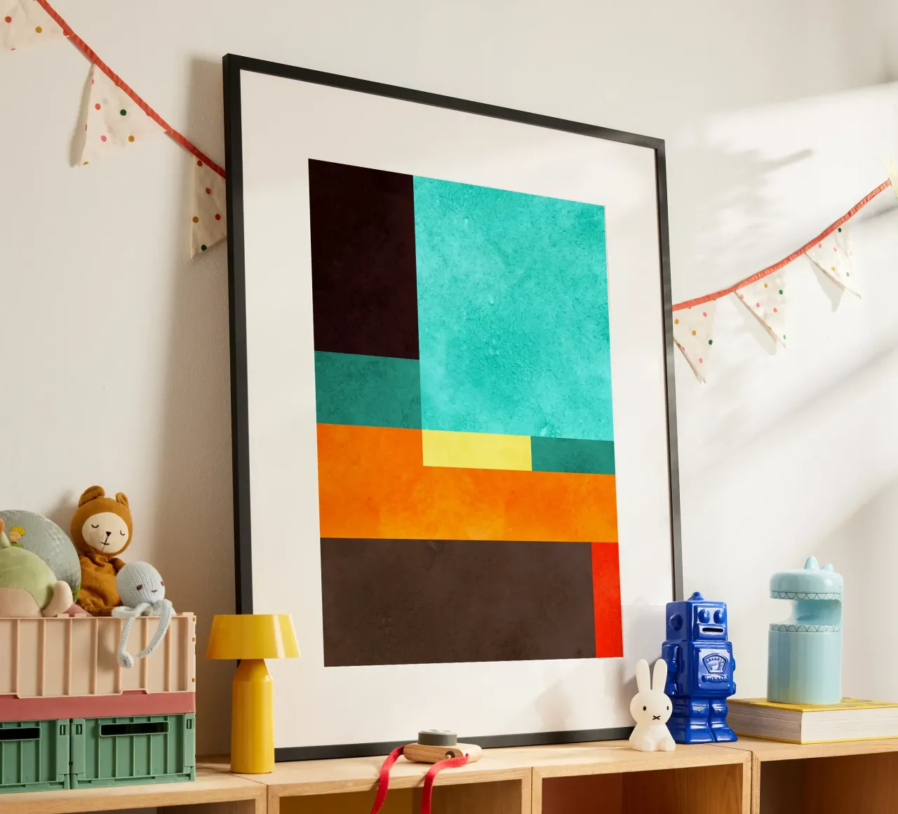 Geometria colorata poster da Maria Lang