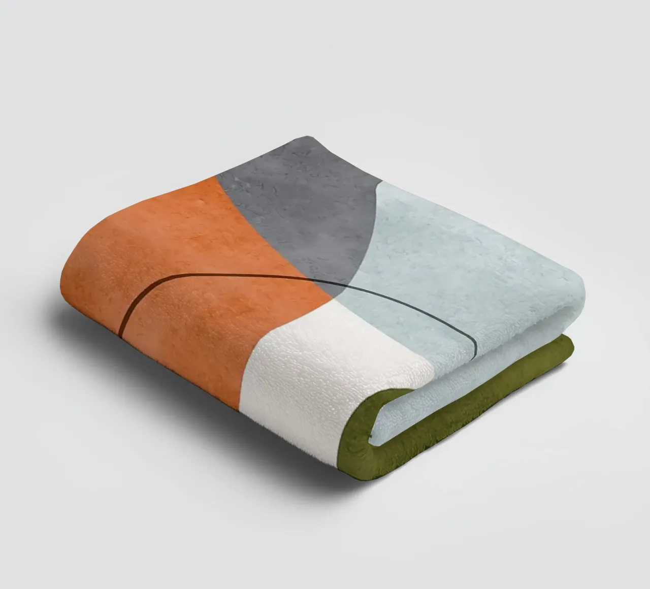 Expressive forms towel by Maria Lang