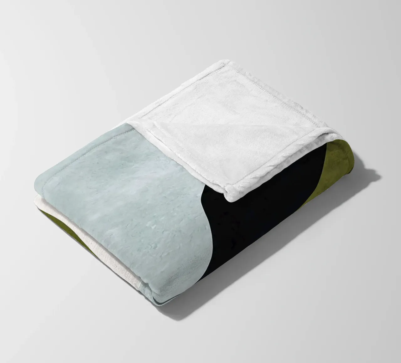 Forme espressive coperta in pile da Maria Lang
