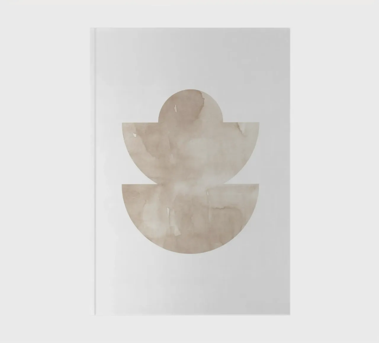 Forme geometriche ad acquerello 5 diario da NouveauPrints