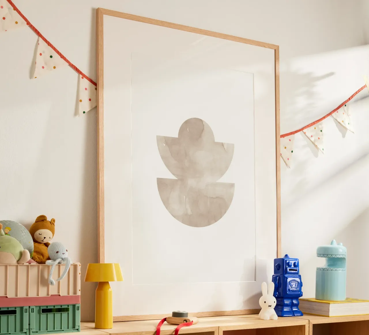 Forme geometriche ad acquerello 5 poster da NouveauPrints