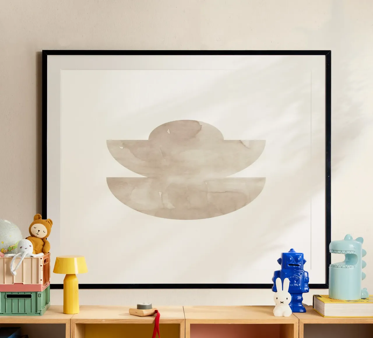 Forme geometriche ad acquerello 5 poster da NouveauPrints