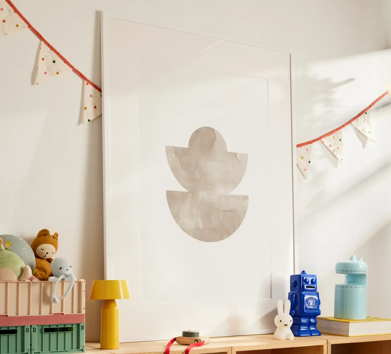 Forme geometriche ad acquerello 5 poster da NouveauPrints