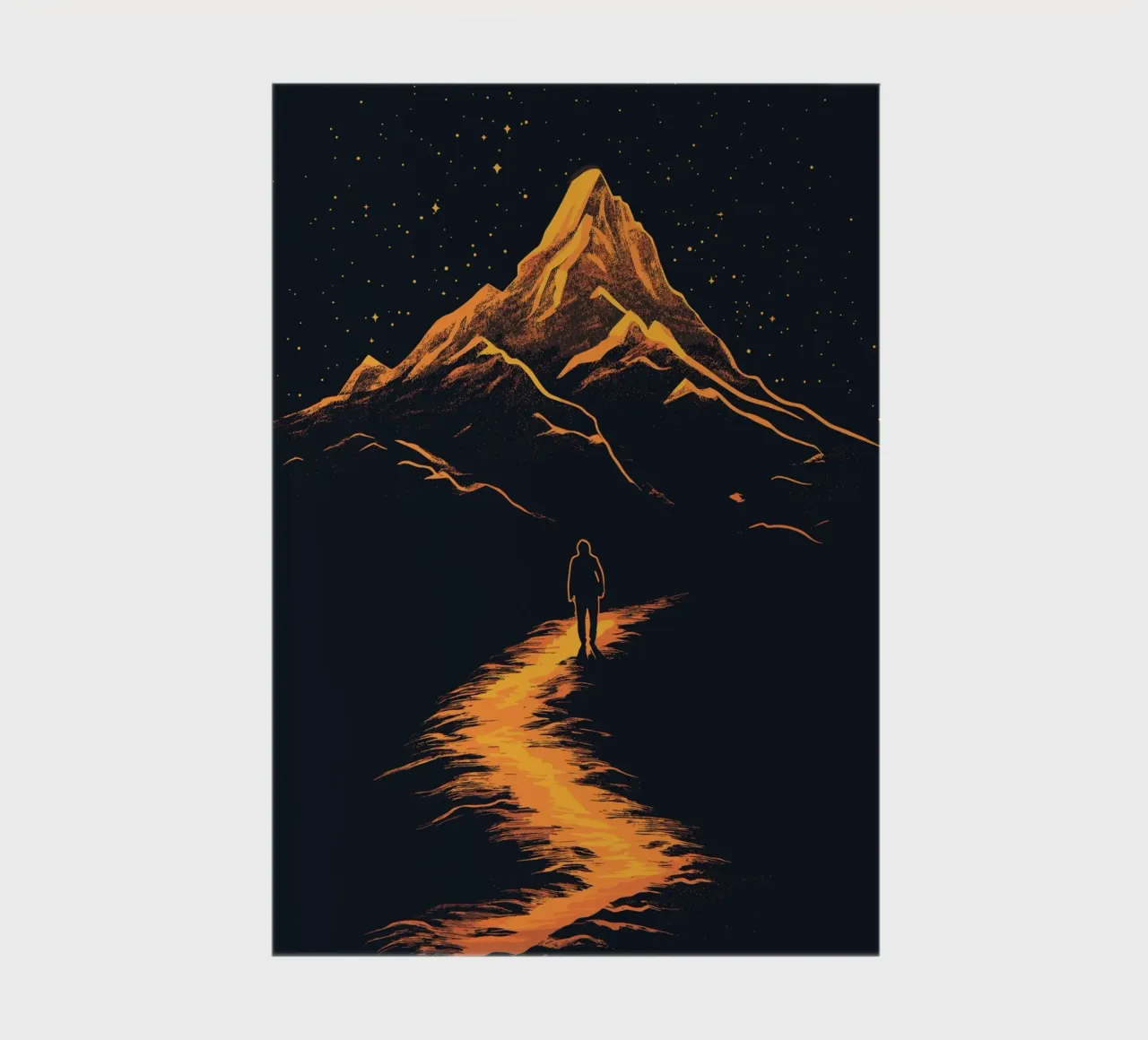 Illuminated path to the Sternenberg notebook by pixelbull - medieval art and more