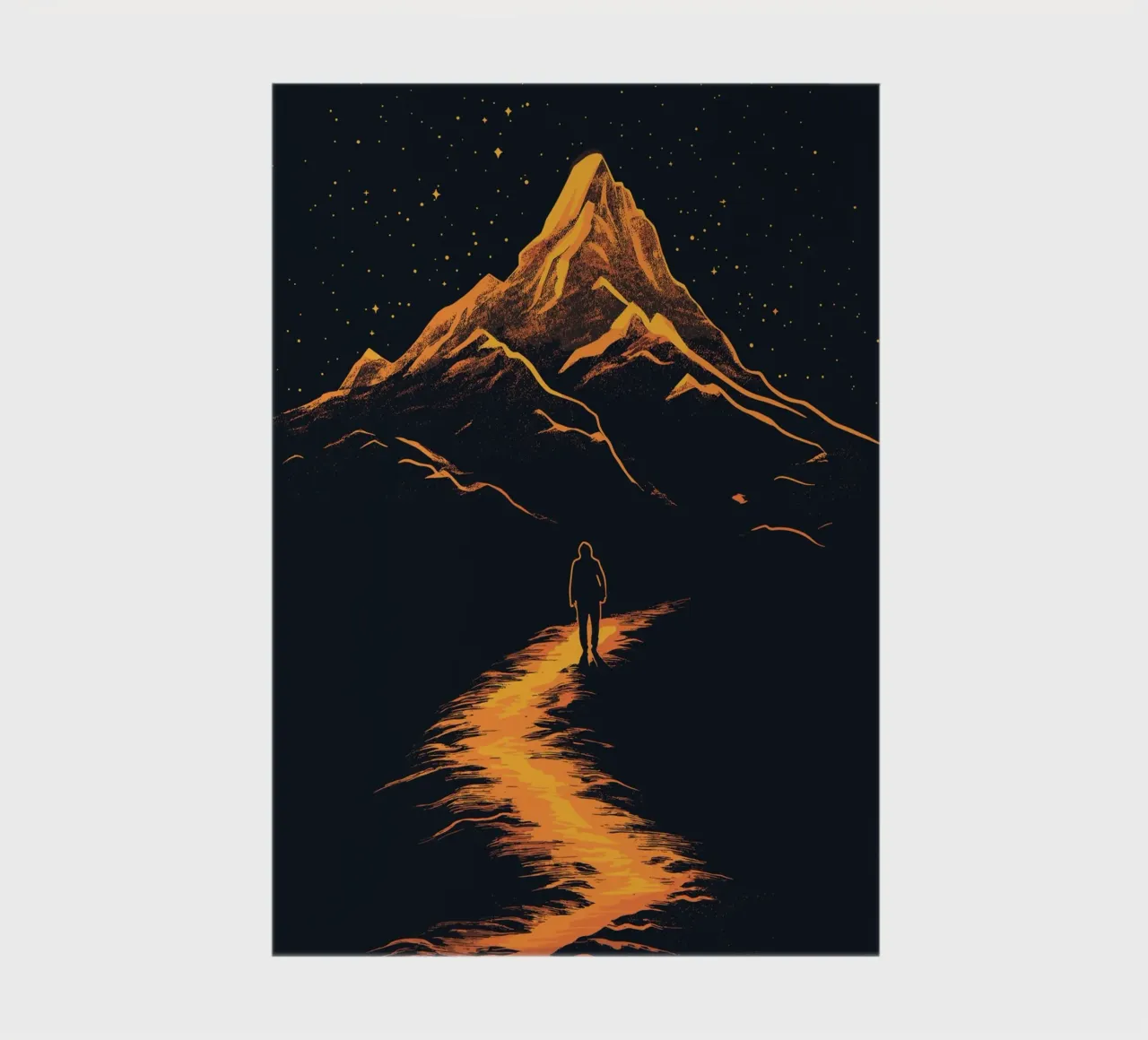 Illuminated path to the Sternenberg notebook by pixelbull - medieval art and more