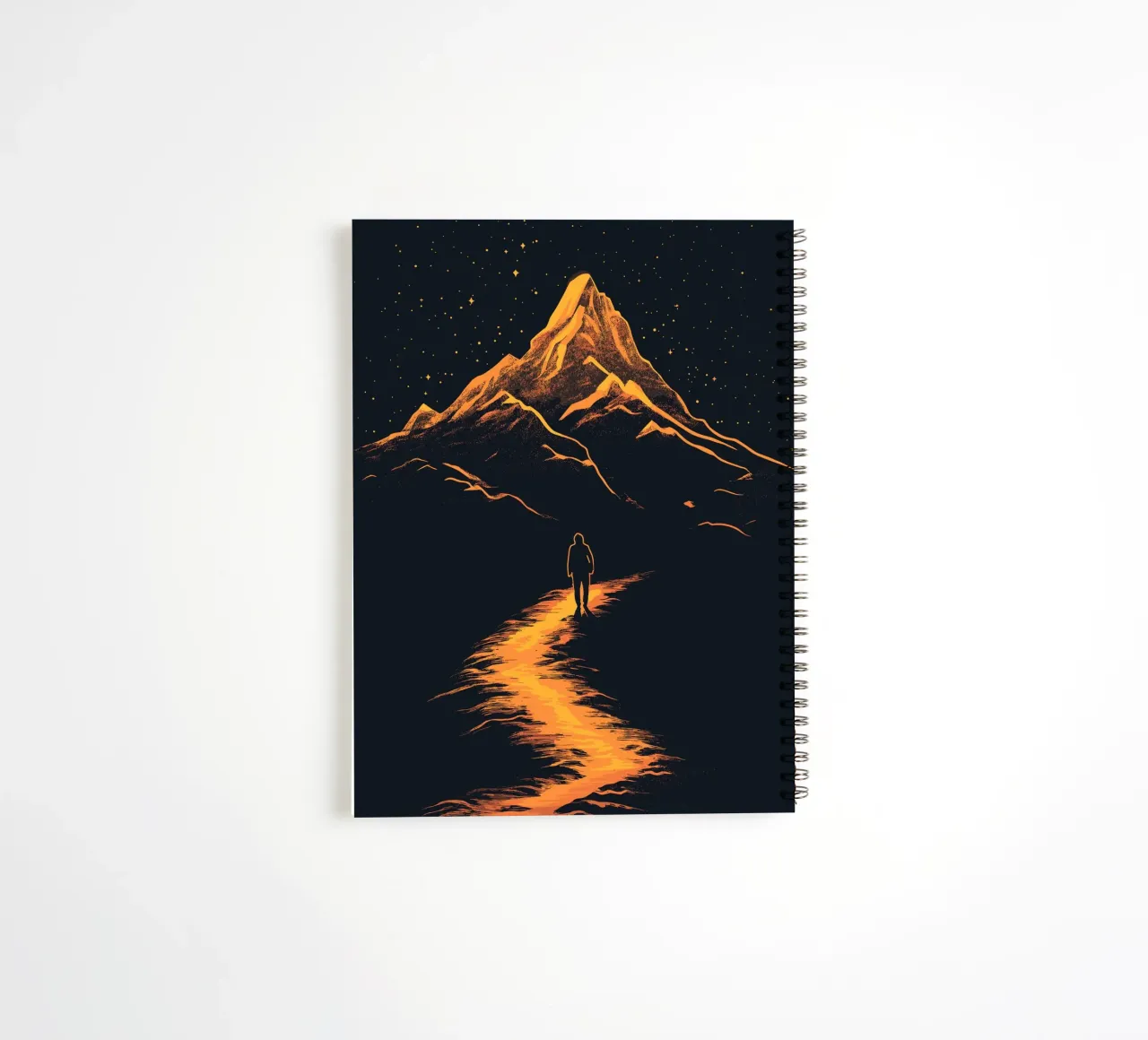 Illuminated path to the Sternenberg spiral notebook by pixelbull - medieval art and more
