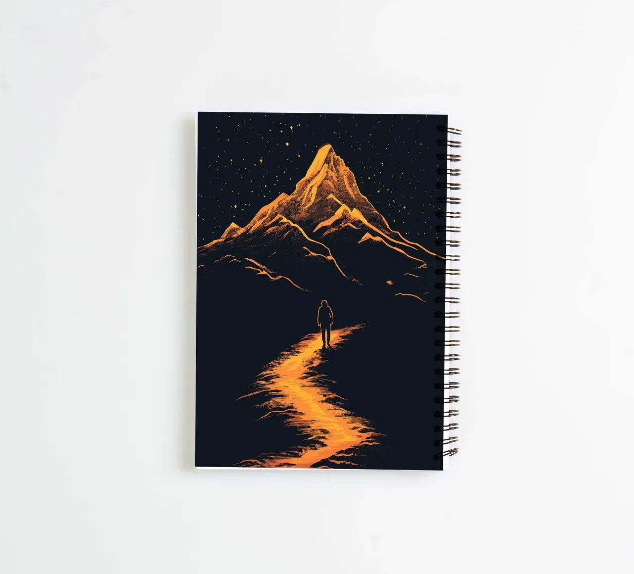 Illuminated path to the Sternenberg spiral notebook by pixelbull - medieval art and more