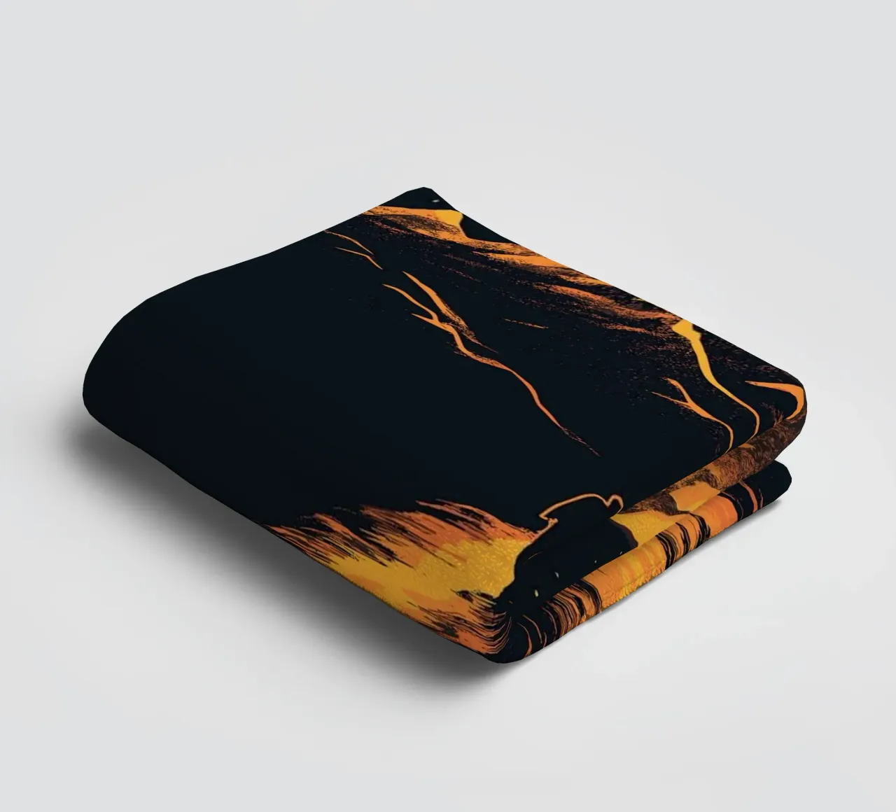 Sentier lumineux vers la montagne des étoiles serviette de bain de pixelbull - medieval art and more