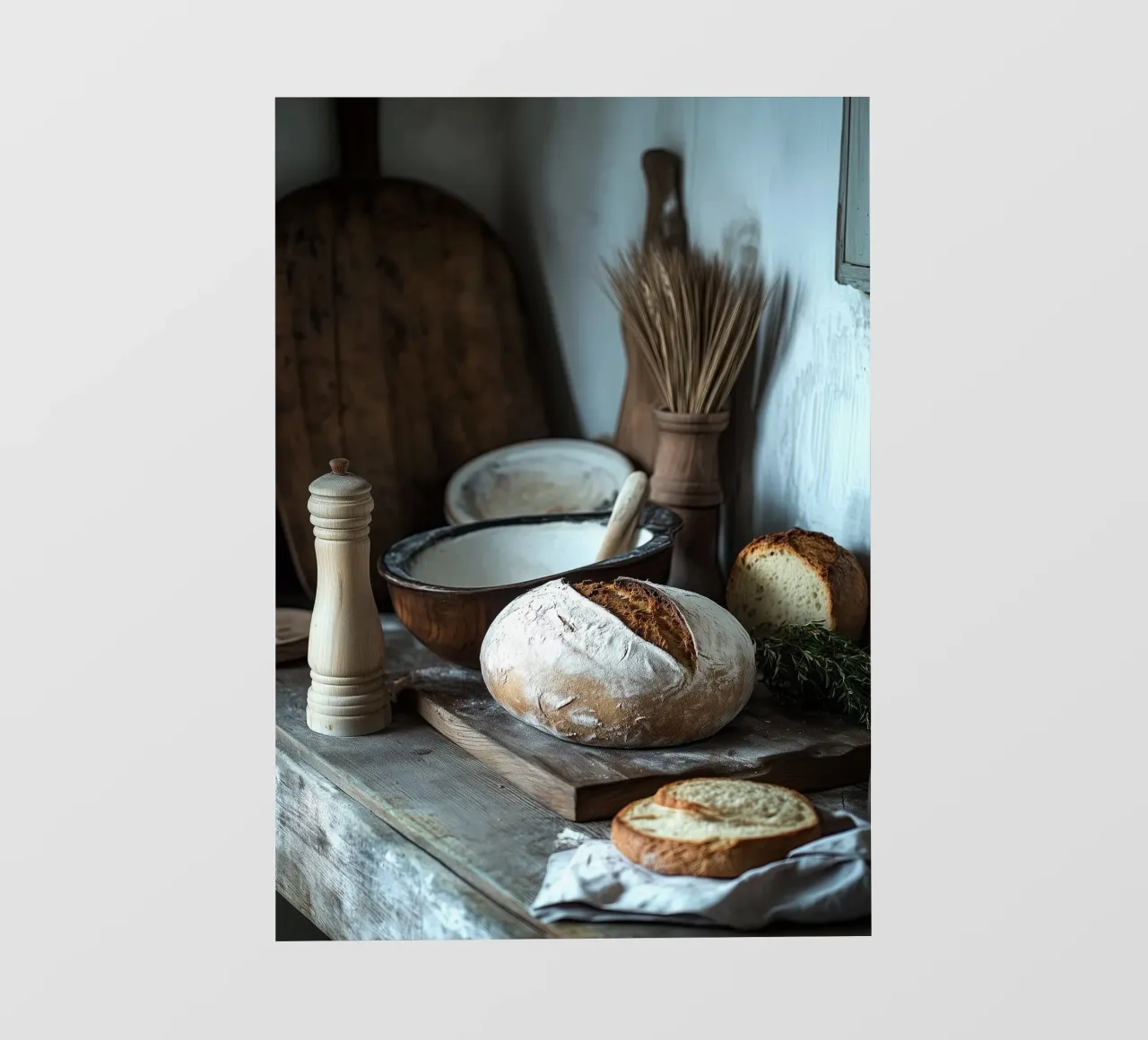 Idillio rustico per gli spuntini telo in pvc da pixelbull - medieval art and more