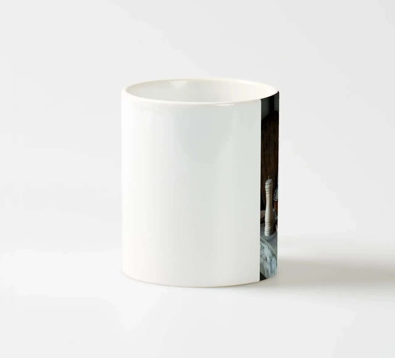 Idillio rustico per gli spuntini tazza in ceramica da pixelbull - medieval art and more