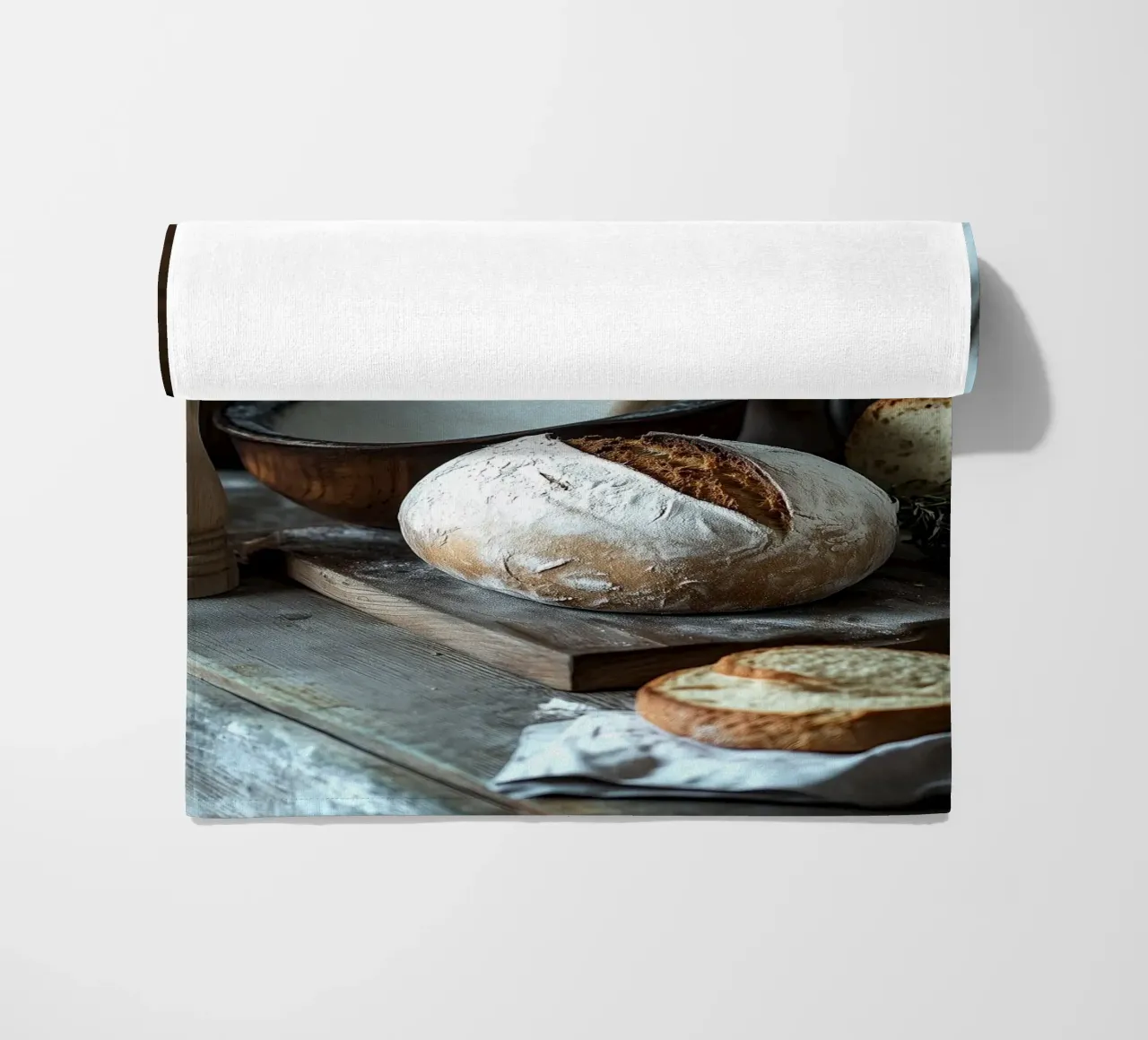 Idillio rustico per gli spuntini telo mare da pixelbull - medieval art and more