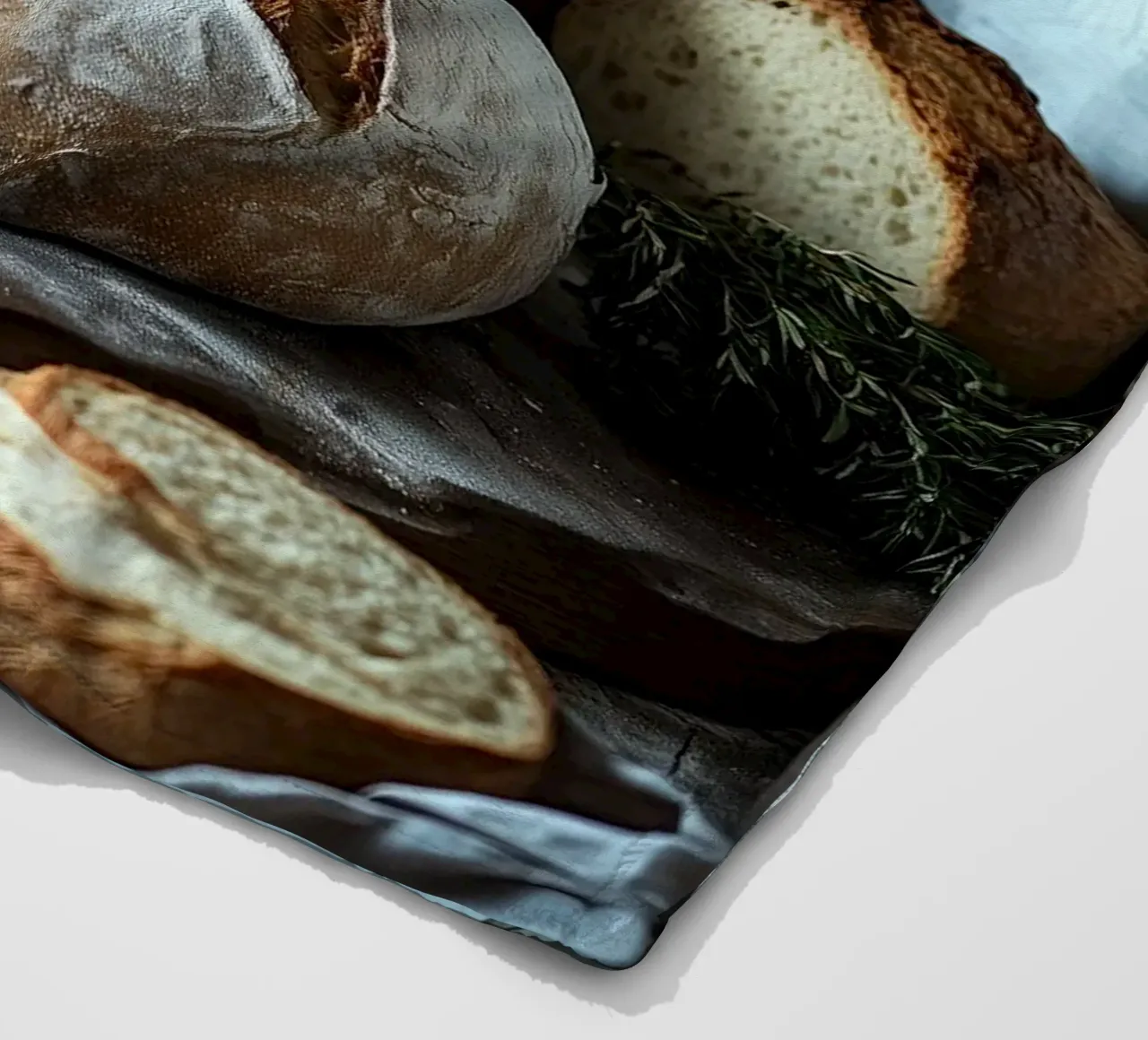Idillio rustico per gli spuntini coperta in pile da pixelbull - medieval art and more