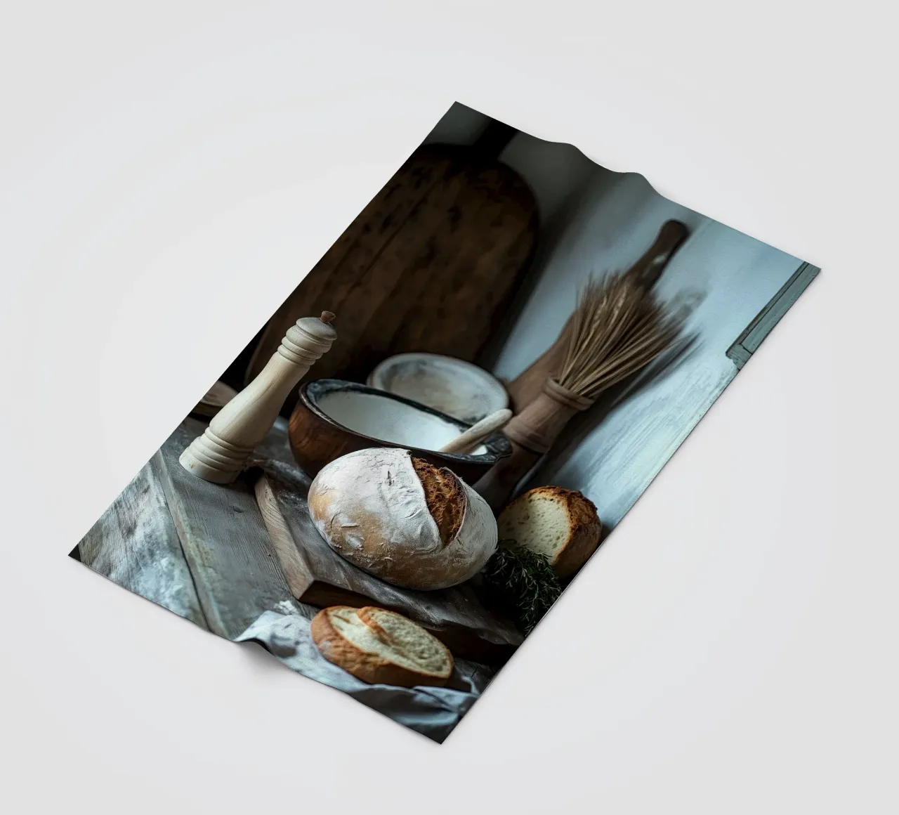 Idillio rustico per gli spuntini coperta in pile da pixelbull - medieval art and more