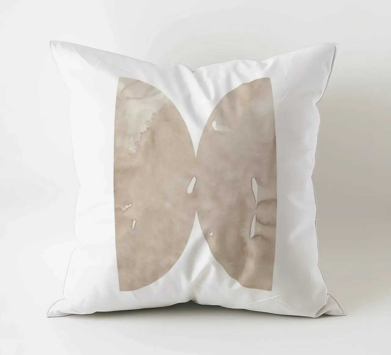Forme geometriche ad acquerello 6 cuscino da NouveauPrints