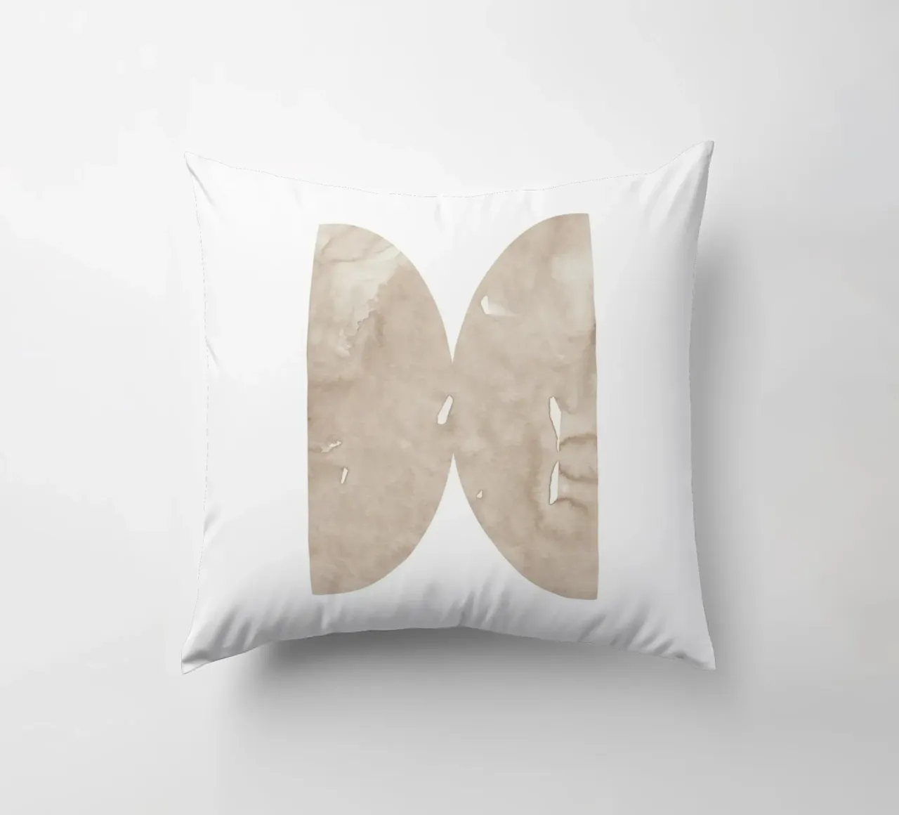Forme geometriche ad acquerello 6 cuscino da NouveauPrints