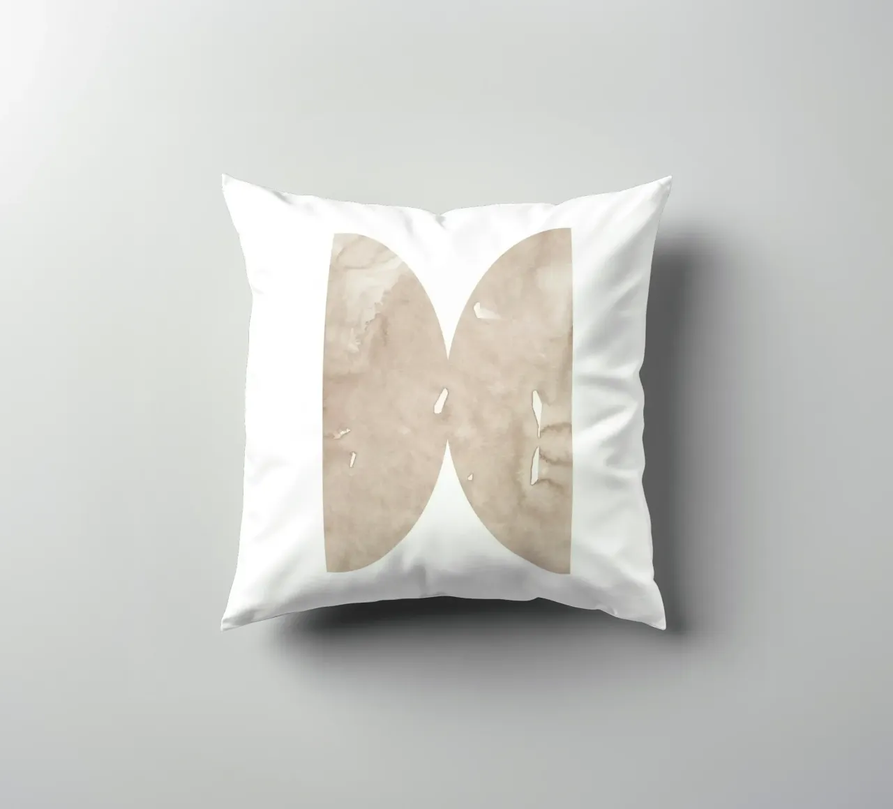 Forme geometriche ad acquerello 6 cuscino da NouveauPrints