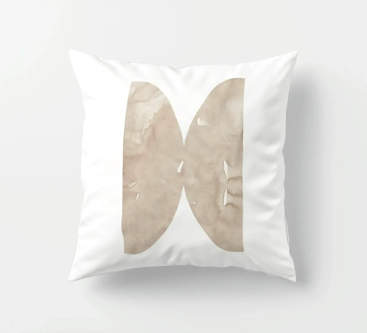 Forme geometriche ad acquerello 6 cuscino da NouveauPrints