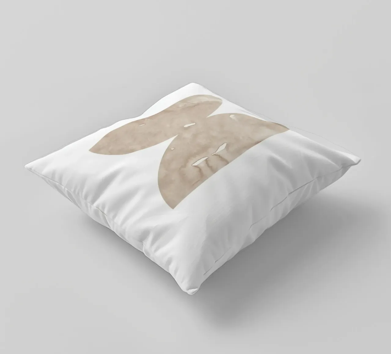 Forme geometriche ad acquerello 6 cuscino da NouveauPrints