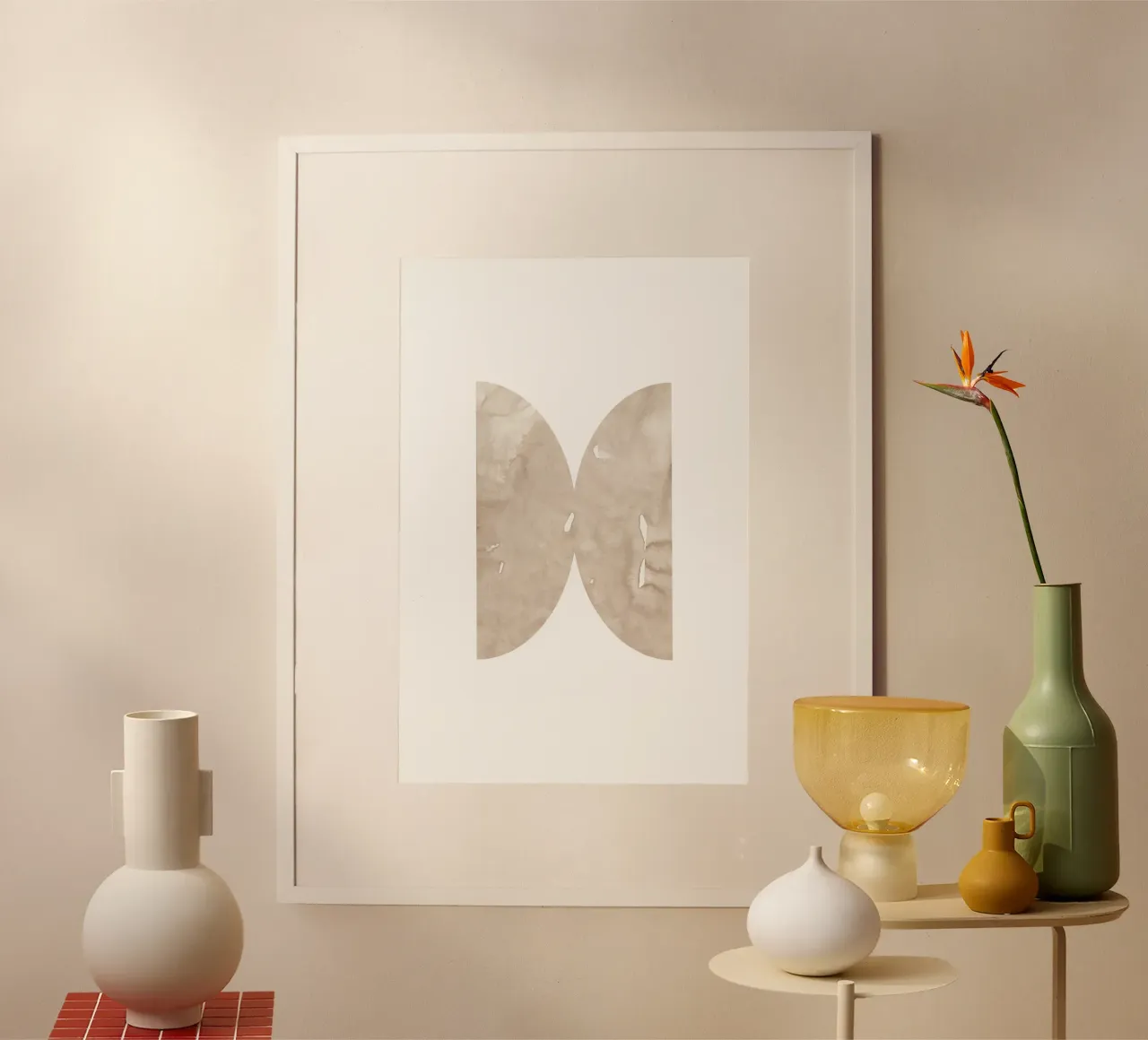 Forme geometriche ad acquerello 6 poster da NouveauPrints