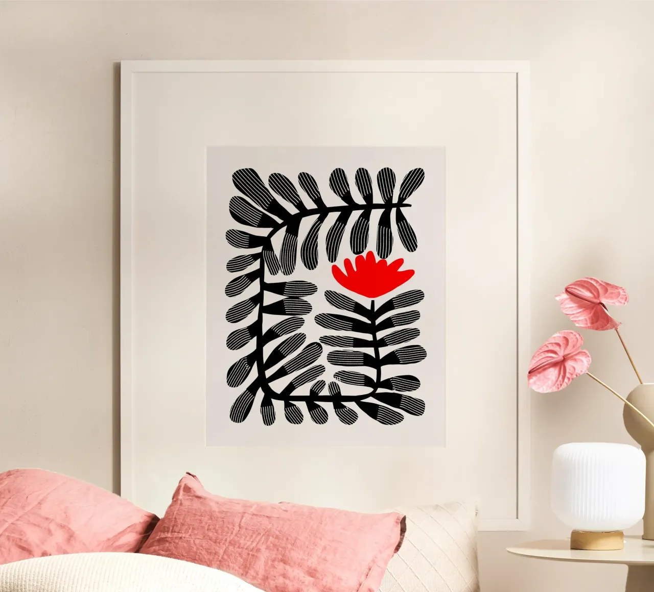 Pianta Boho poster da Little Dean