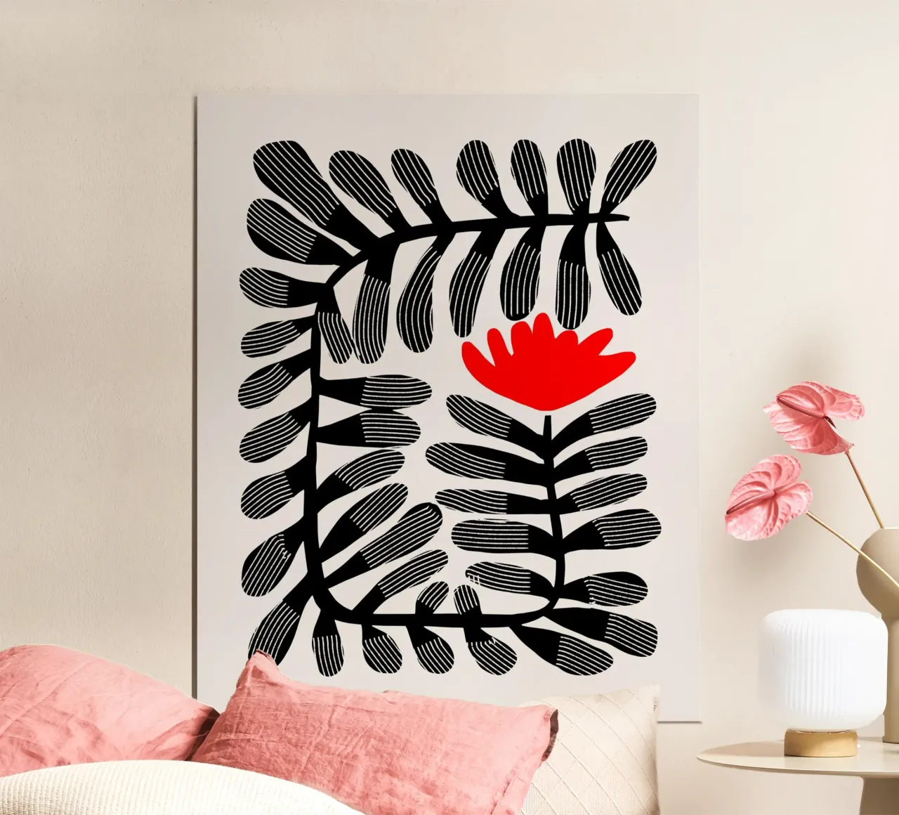 Pianta Boho poster da Little Dean