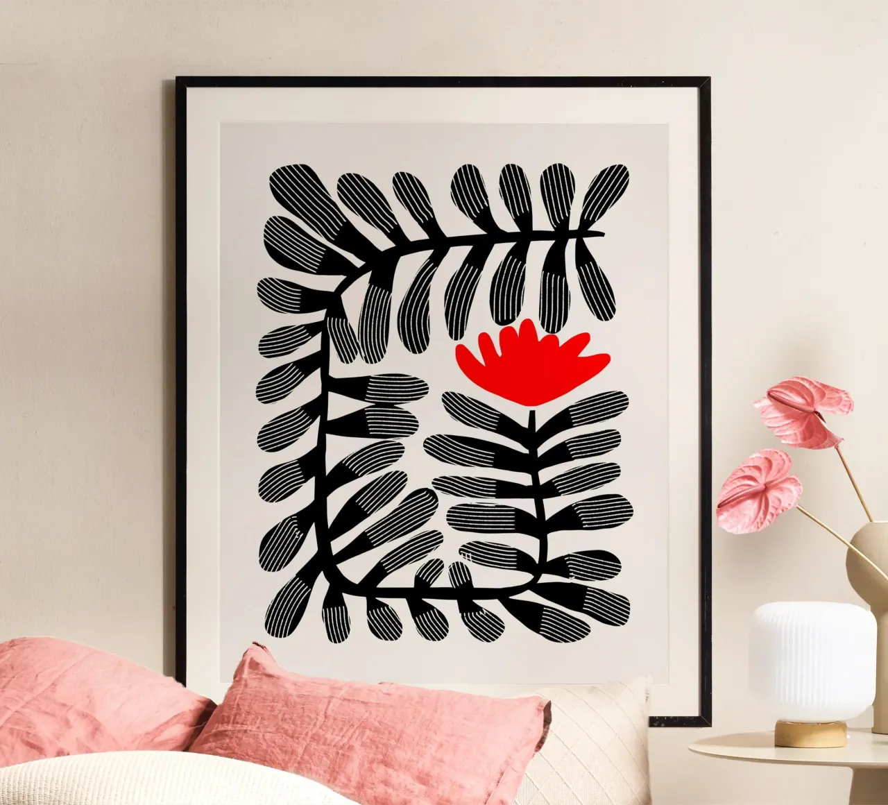 Pianta Boho poster da Little Dean