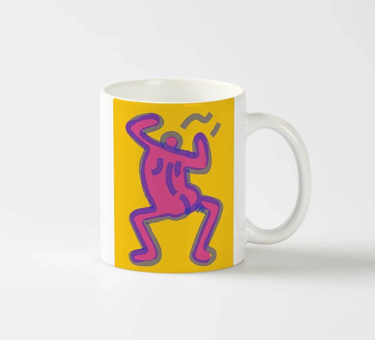 Agitare il pop tazza in ceramica da Little Dean