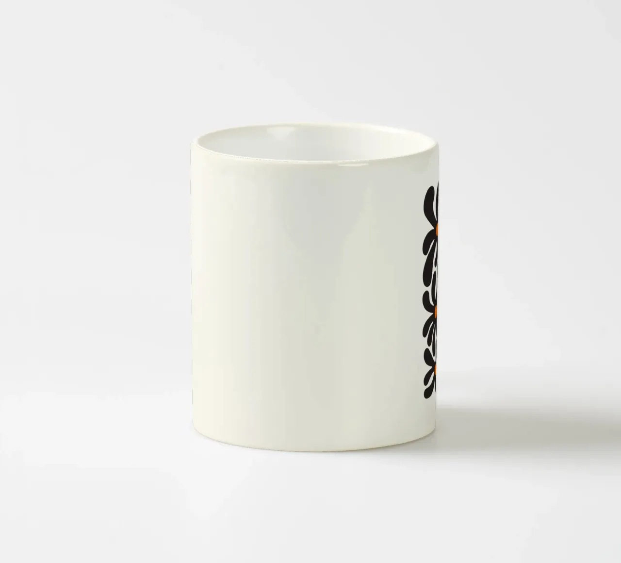 Fiori retrò tazza in ceramica da Asha Designs