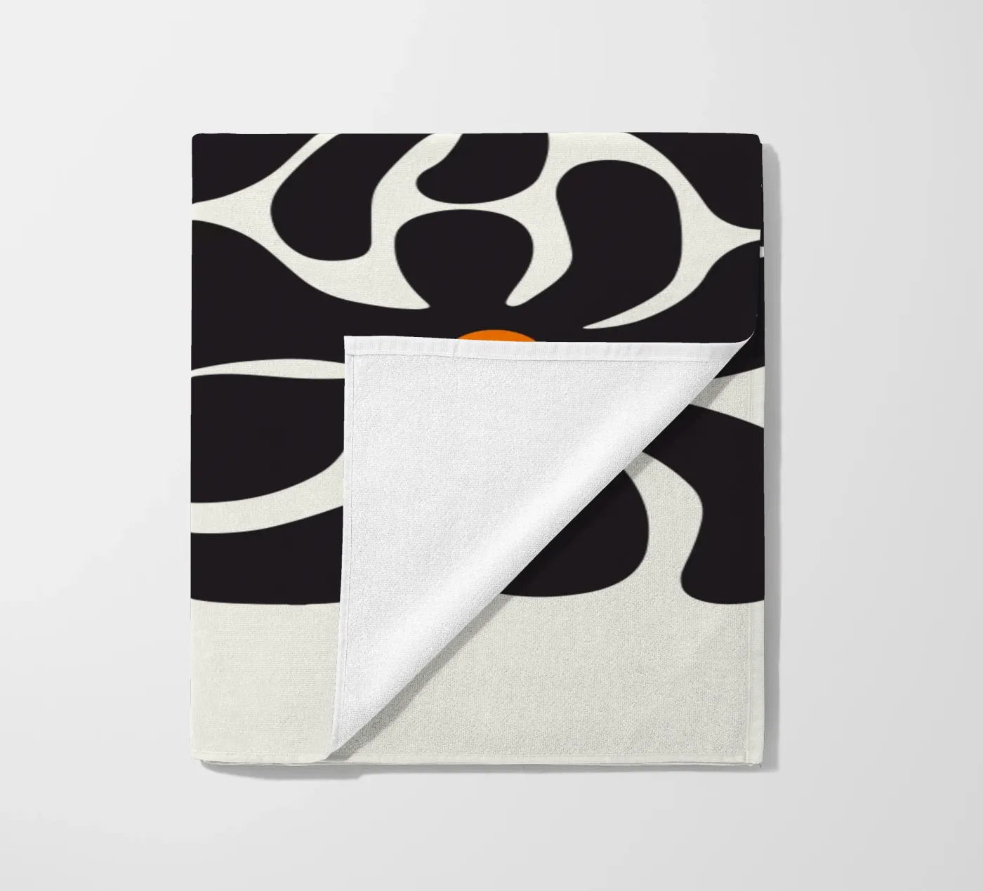 Fiori retrò telo mare da Asha Designs