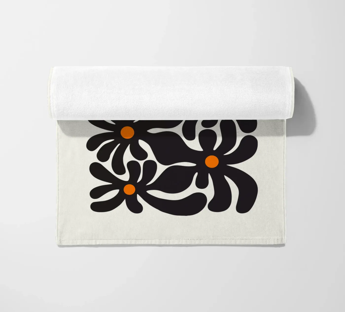 Fiori retrò telo mare da Asha Designs