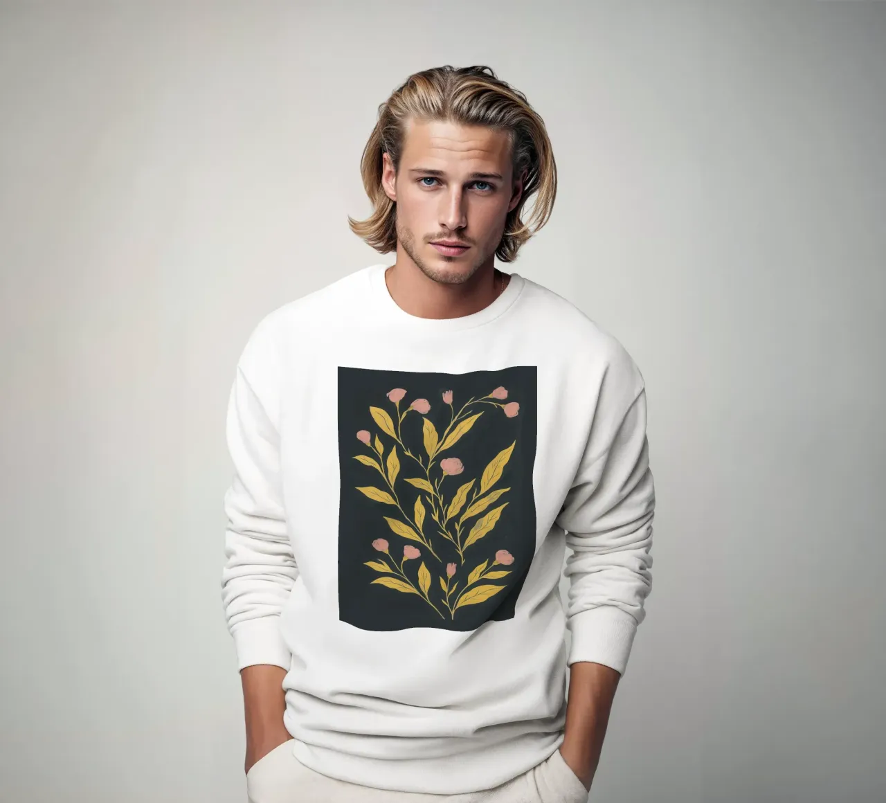 Ramo in fiore felpa da ThingDesign