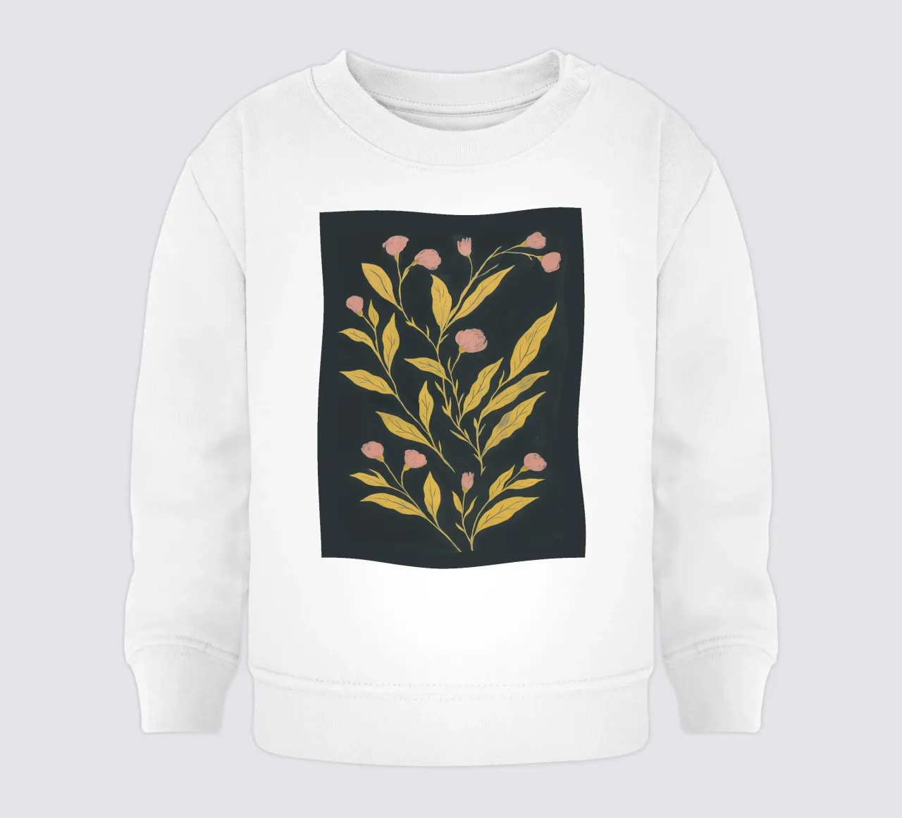 Ramo in fiore felpa neonato da ThingDesign