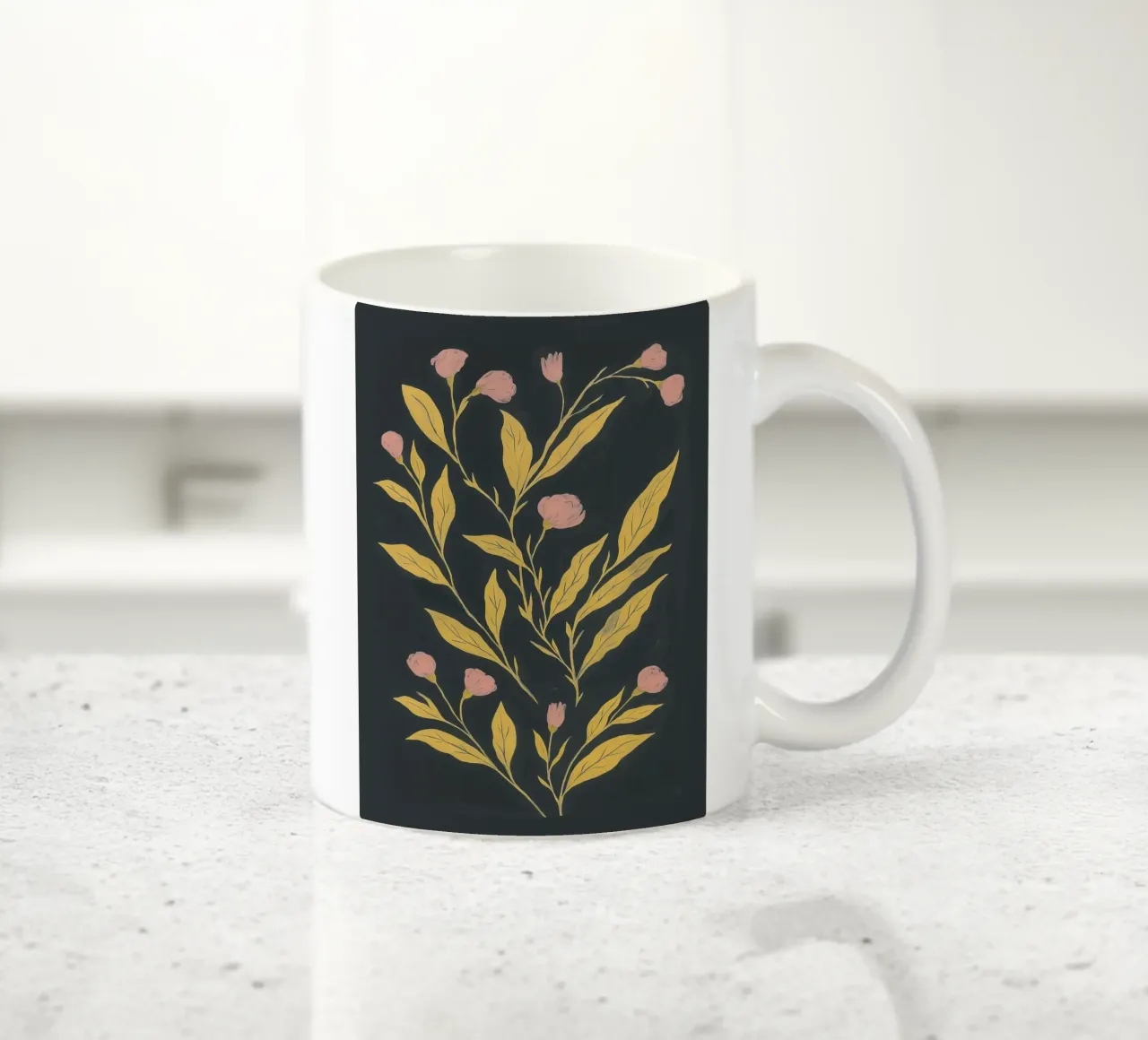 Ramo in fiore tazza in ceramica da ThingDesign