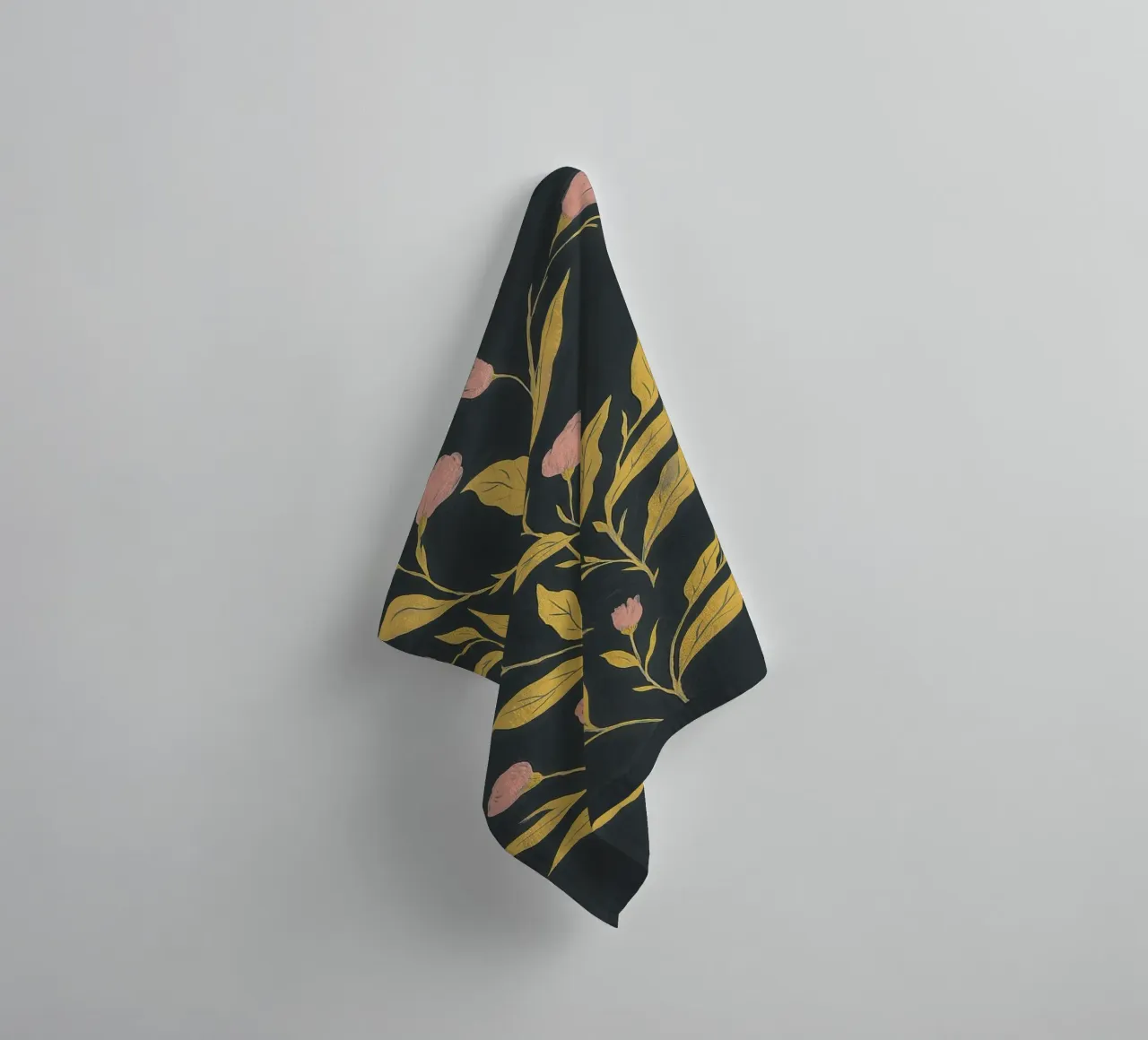 Ramo in fiore asciugamano da bagno da ThingDesign
